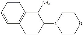 2-(morpholin-4-yl)-1,2,3,4-tetrahydronaphthalen-1-amine 구조식 이미지