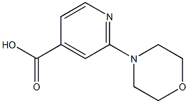 2-(morpholin-4-yl)pyridine-4-carboxylic acid Structure