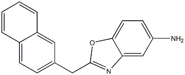 2-(naphthalen-2-ylmethyl)-1,3-benzoxazol-5-amine Structure