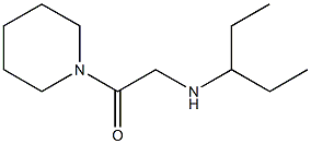 2-(pentan-3-ylamino)-1-(piperidin-1-yl)ethan-1-one 구조식 이미지