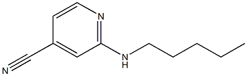 2-(pentylamino)isonicotinonitrile 구조식 이미지