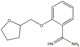 2-(tetrahydrofuran-2-ylmethoxy)benzenecarboximidamide Structure