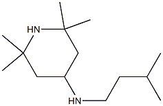 2,2,6,6-tetramethyl-N-(3-methylbutyl)piperidin-4-amine Structure