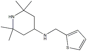 2,2,6,6-tetramethyl-N-(thiophen-2-ylmethyl)piperidin-4-amine Structure