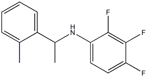 2,3,4-trifluoro-N-[1-(2-methylphenyl)ethyl]aniline Structure