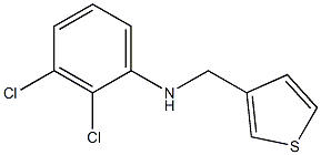 2,3-dichloro-N-(thiophen-3-ylmethyl)aniline 구조식 이미지