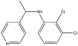 2,3-dichloro-N-[1-(pyridin-4-yl)ethyl]aniline 구조식 이미지