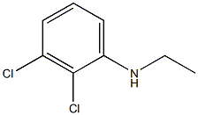 2,3-dichloro-N-ethylaniline 구조식 이미지