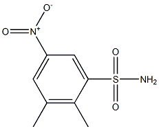 2,3-dimethyl-5-nitrobenzenesulfonamide Structure