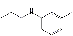 2,3-dimethyl-N-(2-methylbutyl)aniline 구조식 이미지