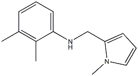 2,3-dimethyl-N-[(1-methyl-1H-pyrrol-2-yl)methyl]aniline Structure