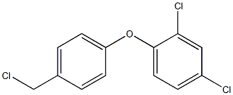 2,4-dichloro-1-[4-(chloromethyl)phenoxy]benzene 구조식 이미지