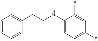 2,4-difluoro-N-(2-phenylethyl)aniline Structure