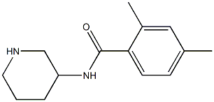 2,4-dimethyl-N-(piperidin-3-yl)benzamide Structure