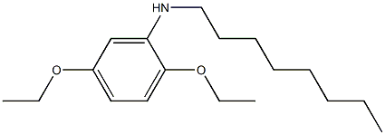 2,5-diethoxy-N-octylaniline Structure