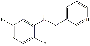 2,5-difluoro-N-(pyridin-3-ylmethyl)aniline Structure