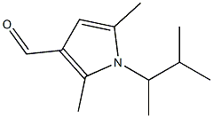 2,5-dimethyl-1-(3-methylbutan-2-yl)-1H-pyrrole-3-carbaldehyde Structure