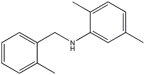 2,5-dimethyl-N-[(2-methylphenyl)methyl]aniline Structure