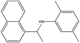 2,5-dimethyl-N-[1-(naphthalen-1-yl)ethyl]aniline 구조식 이미지