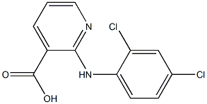2-[(2,4-dichlorophenyl)amino]pyridine-3-carboxylic acid Structure