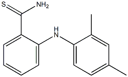 2-[(2,4-dimethylphenyl)amino]benzene-1-carbothioamide Structure
