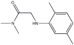 2-[(2,5-dimethylphenyl)amino]-N,N-dimethylacetamide Structure