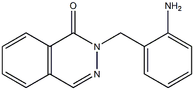 2-[(2-aminophenyl)methyl]-1,2-dihydrophthalazin-1-one Structure