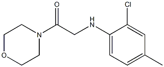 2-[(2-chloro-4-methylphenyl)amino]-1-(morpholin-4-yl)ethan-1-one Structure