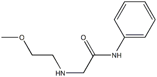 2-[(2-methoxyethyl)amino]-N-phenylacetamide Structure