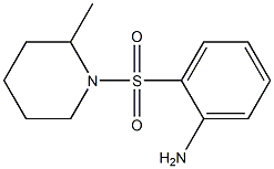 2-[(2-methylpiperidin-1-yl)sulfonyl]aniline Structure