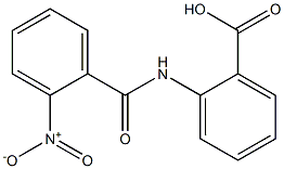 2-[(2-nitrobenzoyl)amino]benzoic acid Structure