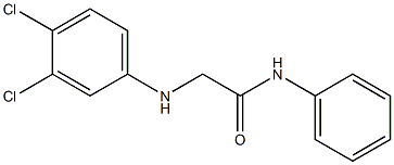 2-[(3,4-dichlorophenyl)amino]-N-phenylacetamide Structure