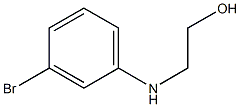 2-[(3-bromophenyl)amino]ethan-1-ol 구조식 이미지