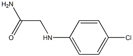 2-[(4-chlorophenyl)amino]acetamide 구조식 이미지