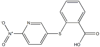 2-[(6-nitropyridin-3-yl)sulfanyl]benzoic acid Structure