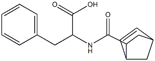 2-[(bicyclo[2.2.1]hept-5-en-2-ylcarbonyl)amino]-3-phenylpropanoic acid Structure