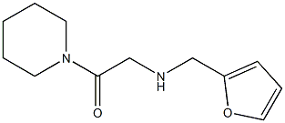 2-[(furan-2-ylmethyl)amino]-1-(piperidin-1-yl)ethan-1-one Structure