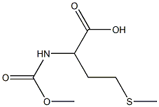 2-[(methoxycarbonyl)amino]-4-(methylsulfanyl)butanoic acid Structure