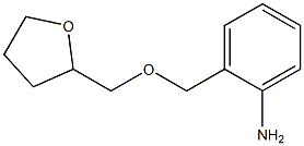 2-[(oxolan-2-ylmethoxy)methyl]aniline Structure