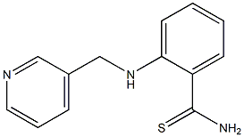 2-[(pyridin-3-ylmethyl)amino]benzene-1-carbothioamide 구조식 이미지