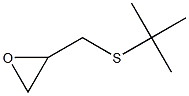 2-[(tert-butylsulfanyl)methyl]oxirane Structure