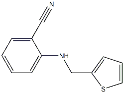 2-[(thiophen-2-ylmethyl)amino]benzonitrile Structure