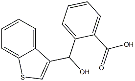 2-[1-benzothiophen-3-yl(hydroxy)methyl]benzoic acid Structure