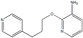 2-[3-(pyridin-4-yl)propoxy]pyridin-3-amine 구조식 이미지