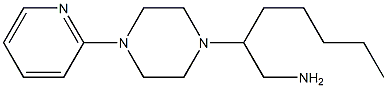 2-[4-(pyridin-2-yl)piperazin-1-yl]heptan-1-amine 구조식 이미지