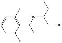 2-{[1-(2,6-difluorophenyl)ethyl]amino}butan-1-ol Structure