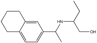 2-{[1-(5,6,7,8-tetrahydronaphthalen-2-yl)ethyl]amino}butan-1-ol Structure