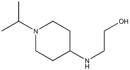 2-{[1-(propan-2-yl)piperidin-4-yl]amino}ethan-1-ol 구조식 이미지