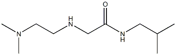 2-{[2-(dimethylamino)ethyl]amino}-N-(2-methylpropyl)acetamide Structure