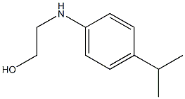 2-{[4-(propan-2-yl)phenyl]amino}ethan-1-ol Structure